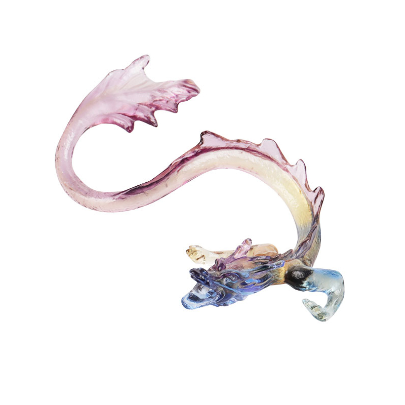 골든 드래곤 유리 향 홀더