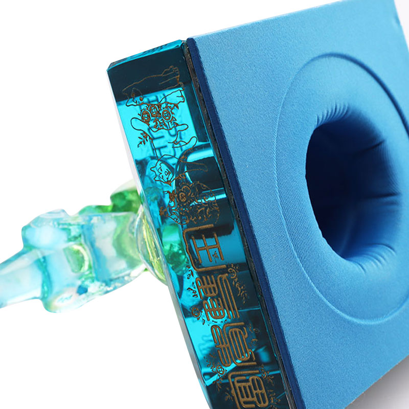 푸른 사슴 병 뚜껑 장식 장식품 유리 와인 병 도구