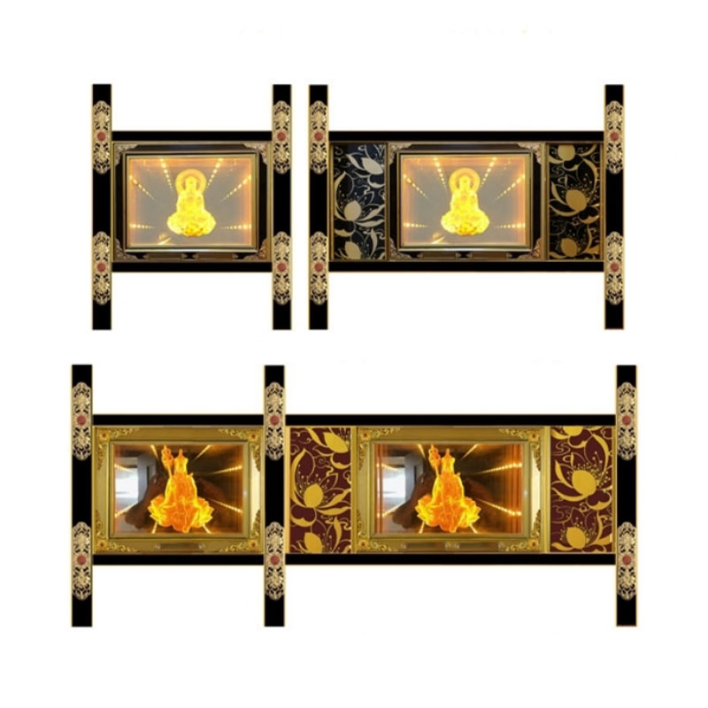 부처님 골방 벽 캐비닛