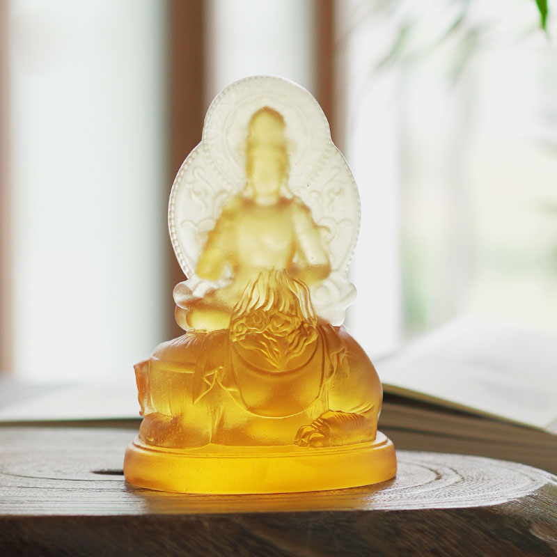 보현보살 유리상