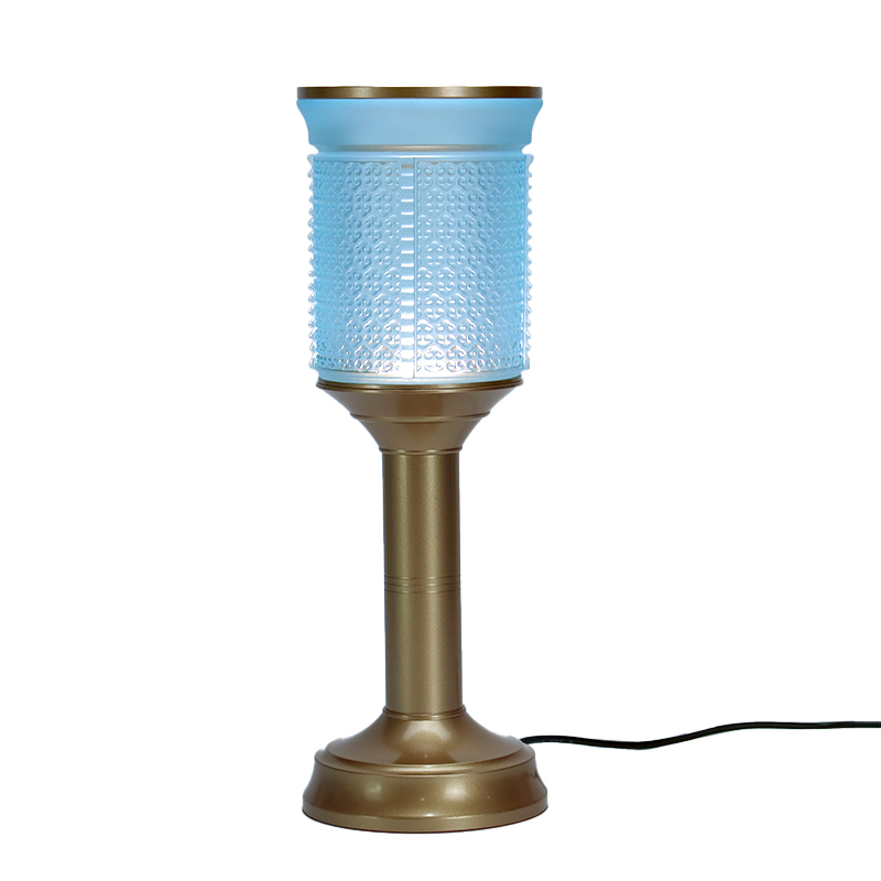 라이트 블루 루이 시리즈 유리 불단 공양 세트