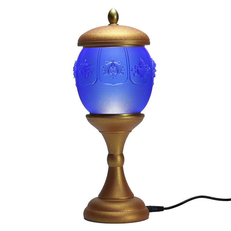 팔보 연꽃 시리즈 불단 수정 유리 공양 세트