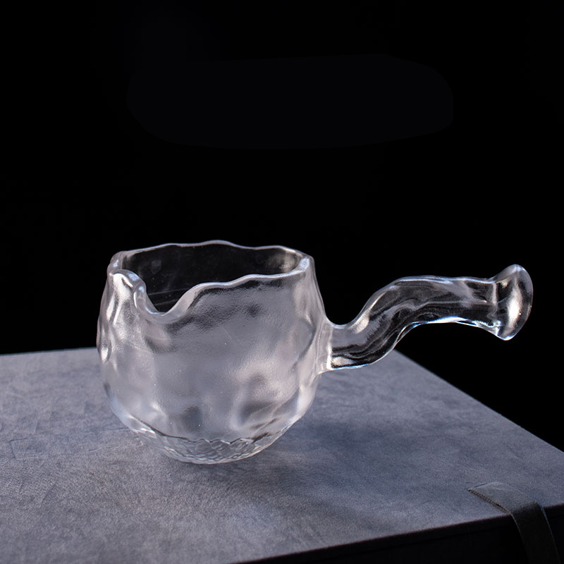 찻주전자, 찻잔이 포함된 투명 유리 차 세트