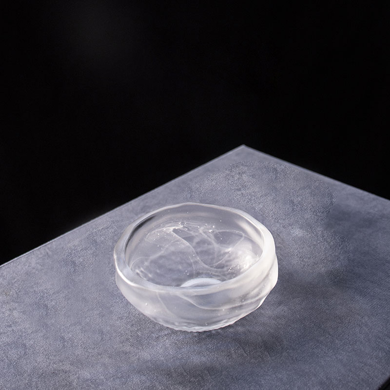 찻주전자, 찻잔이 포함된 투명 유리 차 세트