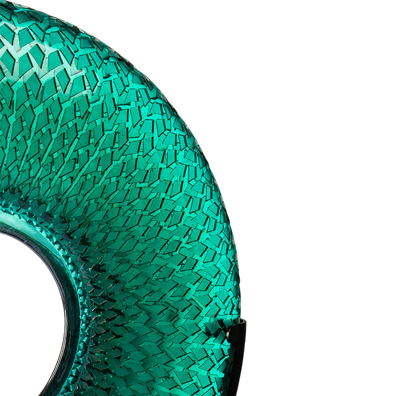 대나무 잎 원형 디스크