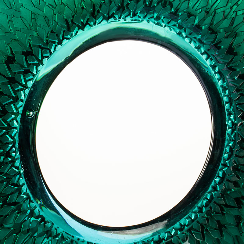 대나무 잎 원형 디스크